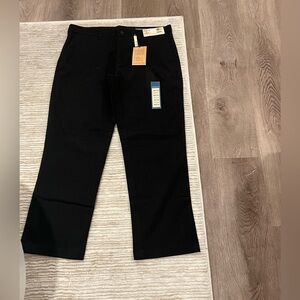 Haggar Black Dress Pants Modern Minimalist Style